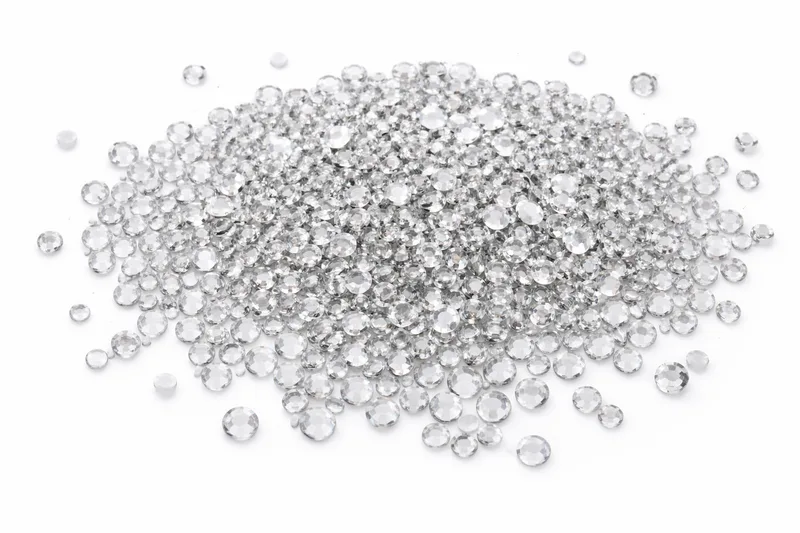 Clear AB Flat Back Rhinestones – 10,000pc