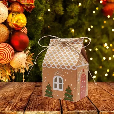 Gingerbread House Gift Boxes