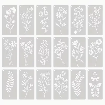 Botanical Painting Stencils – 18