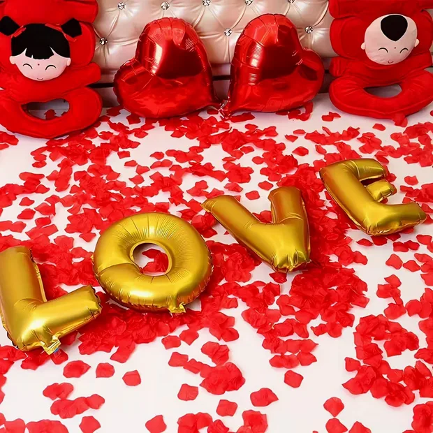 Artificial Red Rose Petals – 250