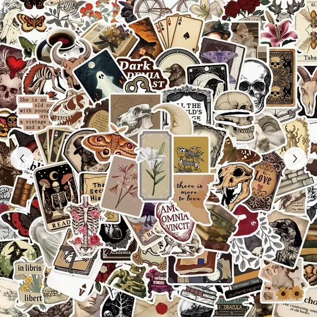 Dark Academia Stickers – 50