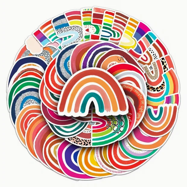 Rainbow Sticker Pack – 50