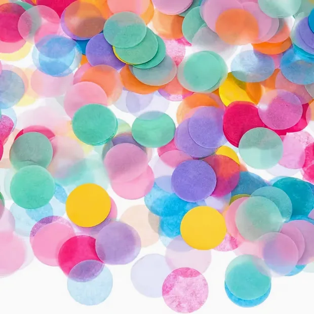 Tissue Paper Confetti Circles – 2,500