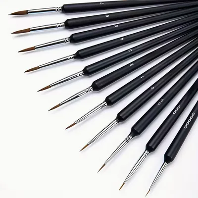 11pc Fine Detail Brush Set