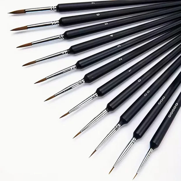 11pc Fine Detail Brush Set