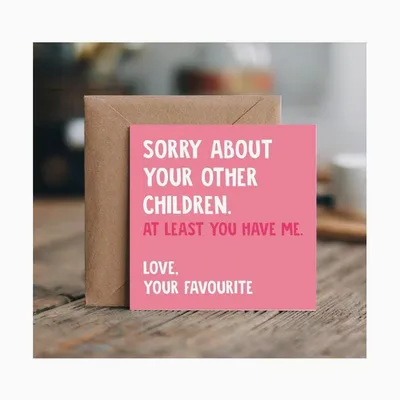 Funny Mother's Day Card