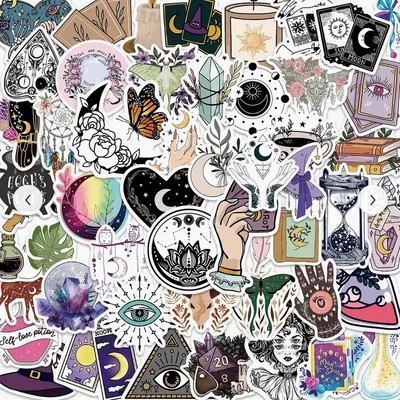 Witchy Gothic Sticker Pack
