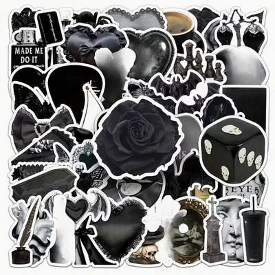 Dark Goth Sticker Pack