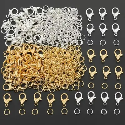 Lobster Clasps & Jump Rings Set