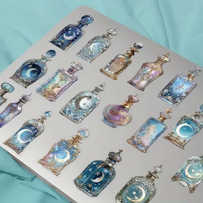 Celestial Potion Bottle Stickers