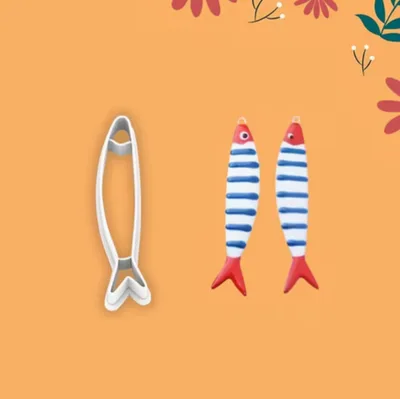Sardine Polymer Clay Cutter – Single