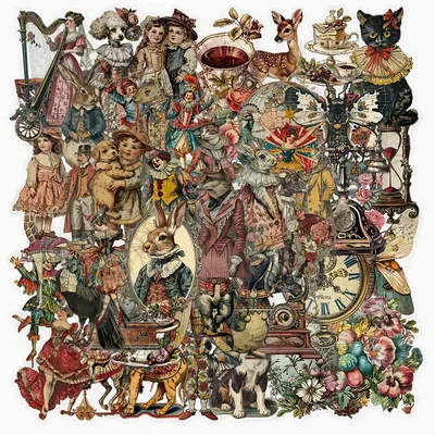 Victorian Storybook Sticker Pack