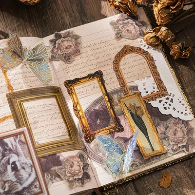 Vintage Picture Frame Sticker Pack
