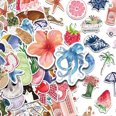 Watercolour Sticker Pack