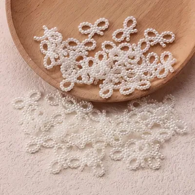 Pearl Bow Embellishments – 50